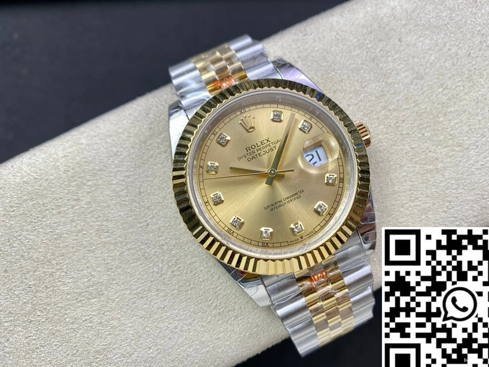 Factory Dial Rolex Datejust Champagne GM M126333-0012 1202